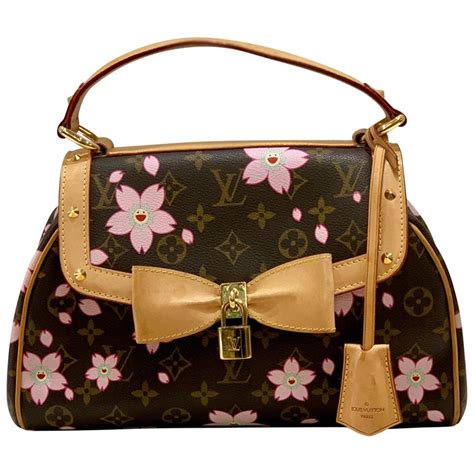 louis vuitton pink flower purse|louis vuitton bag with flowers.